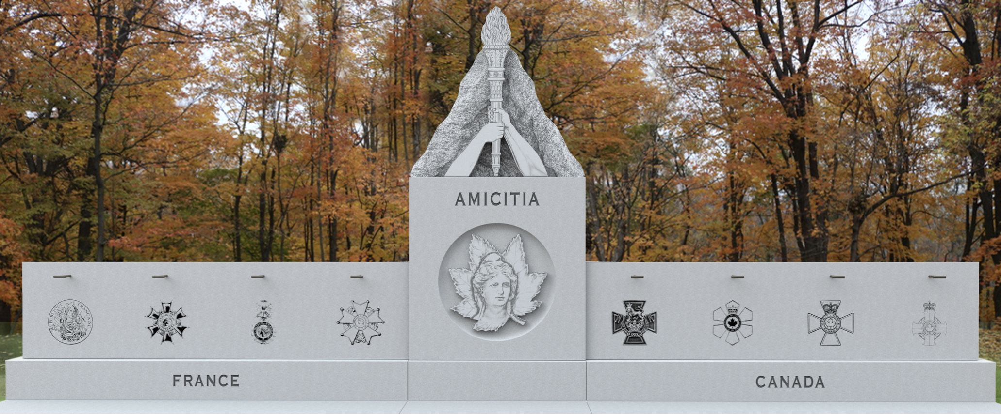 Amicitia Monument