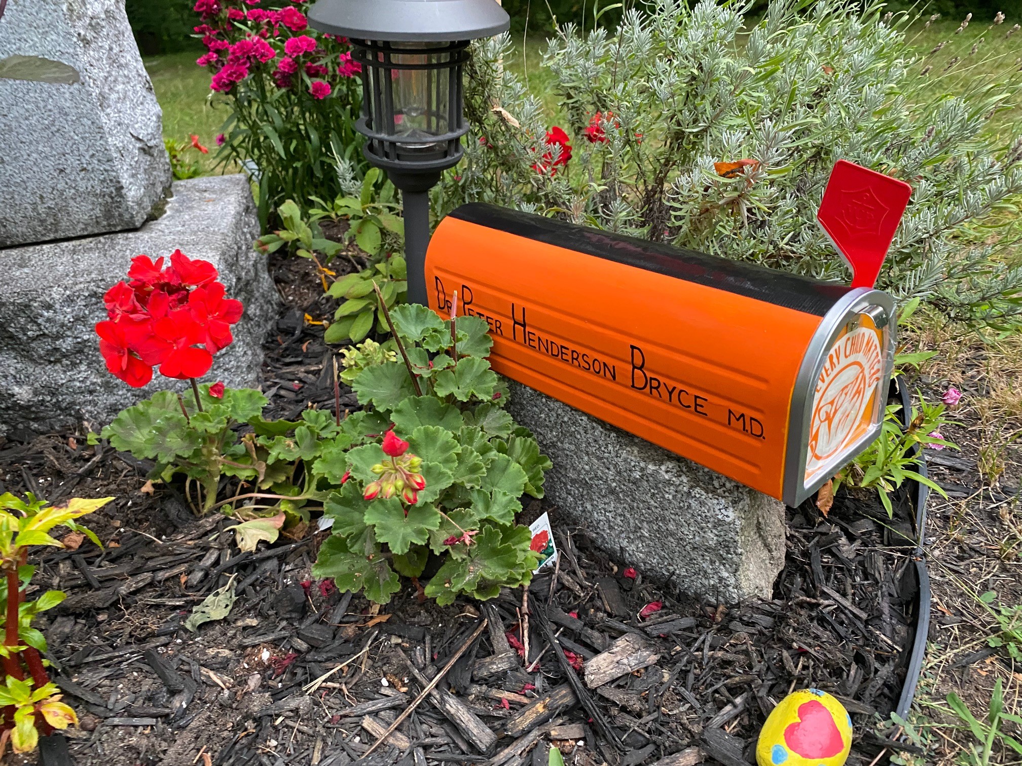 Mailbox at Dr. Peter Henderson Bryce Monument