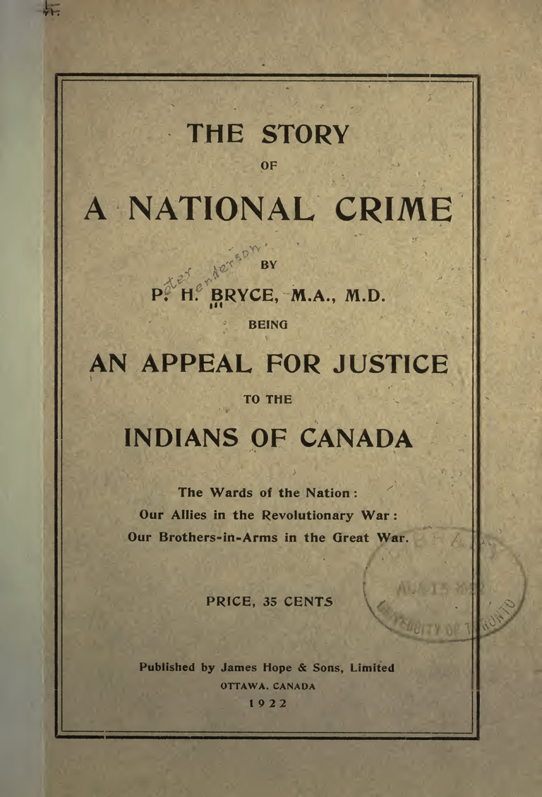 Cover of the national crime