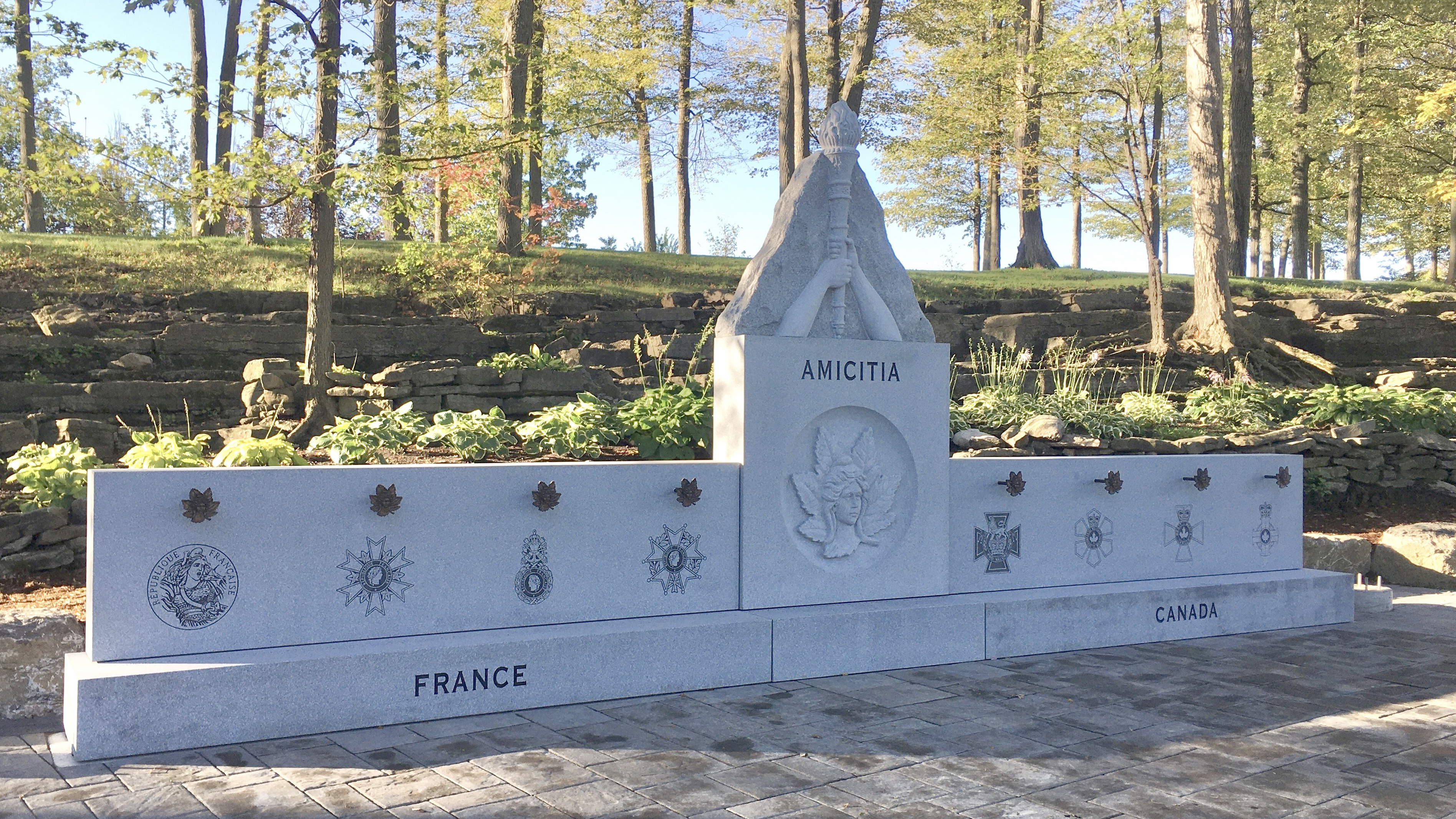 Monument Amicitia France-Canada