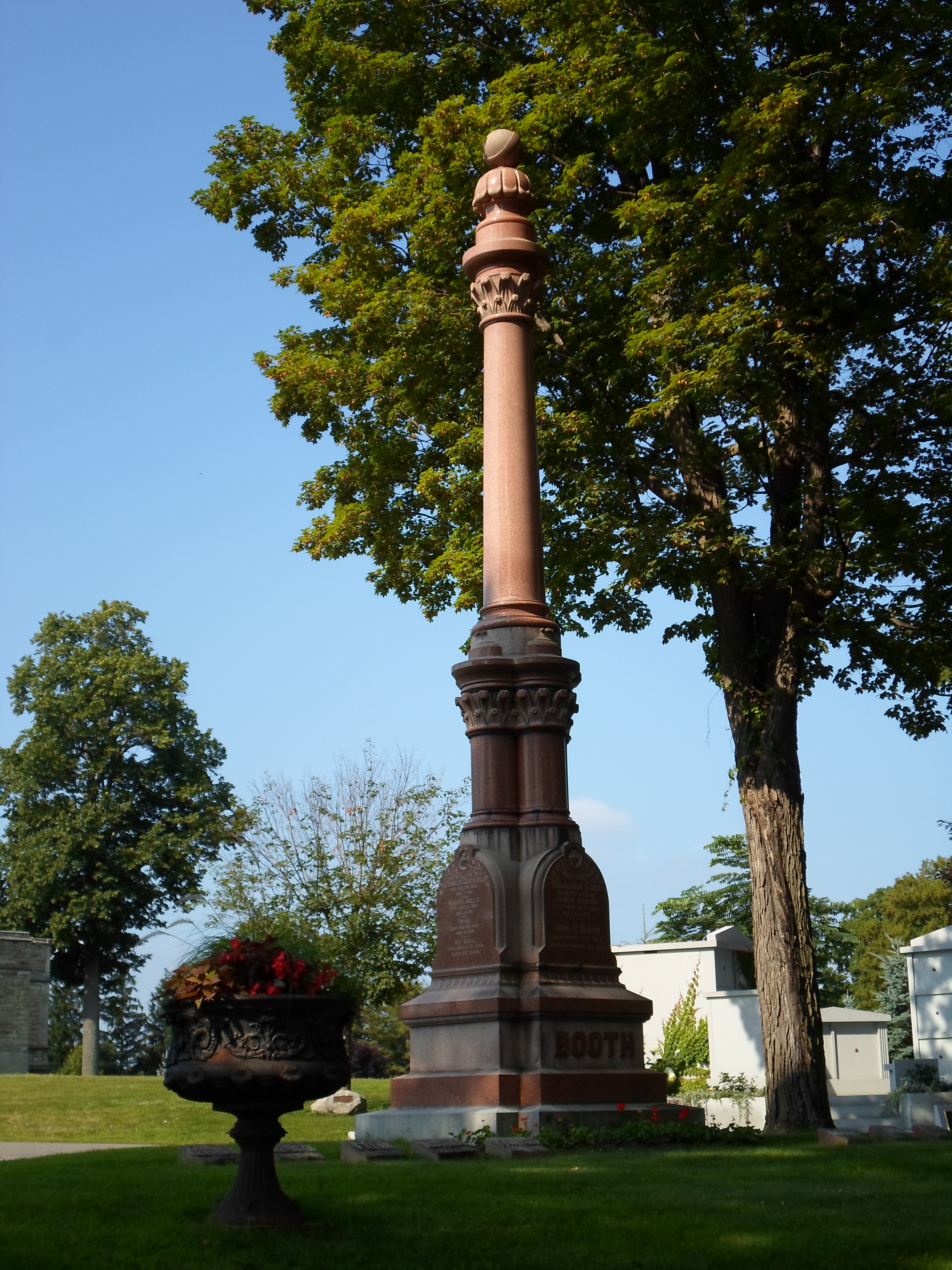 JR Booth Monument