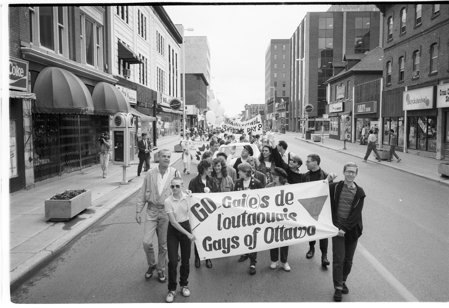 Pride Parade is of the first ever Pride Parade on June 18, 1989 and should be credited to Phillip Hannan