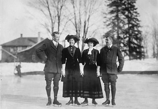  Ormonde Haycock, Lady Evelyn Grey, Eleanor Kingsford, Philip Chrysler.