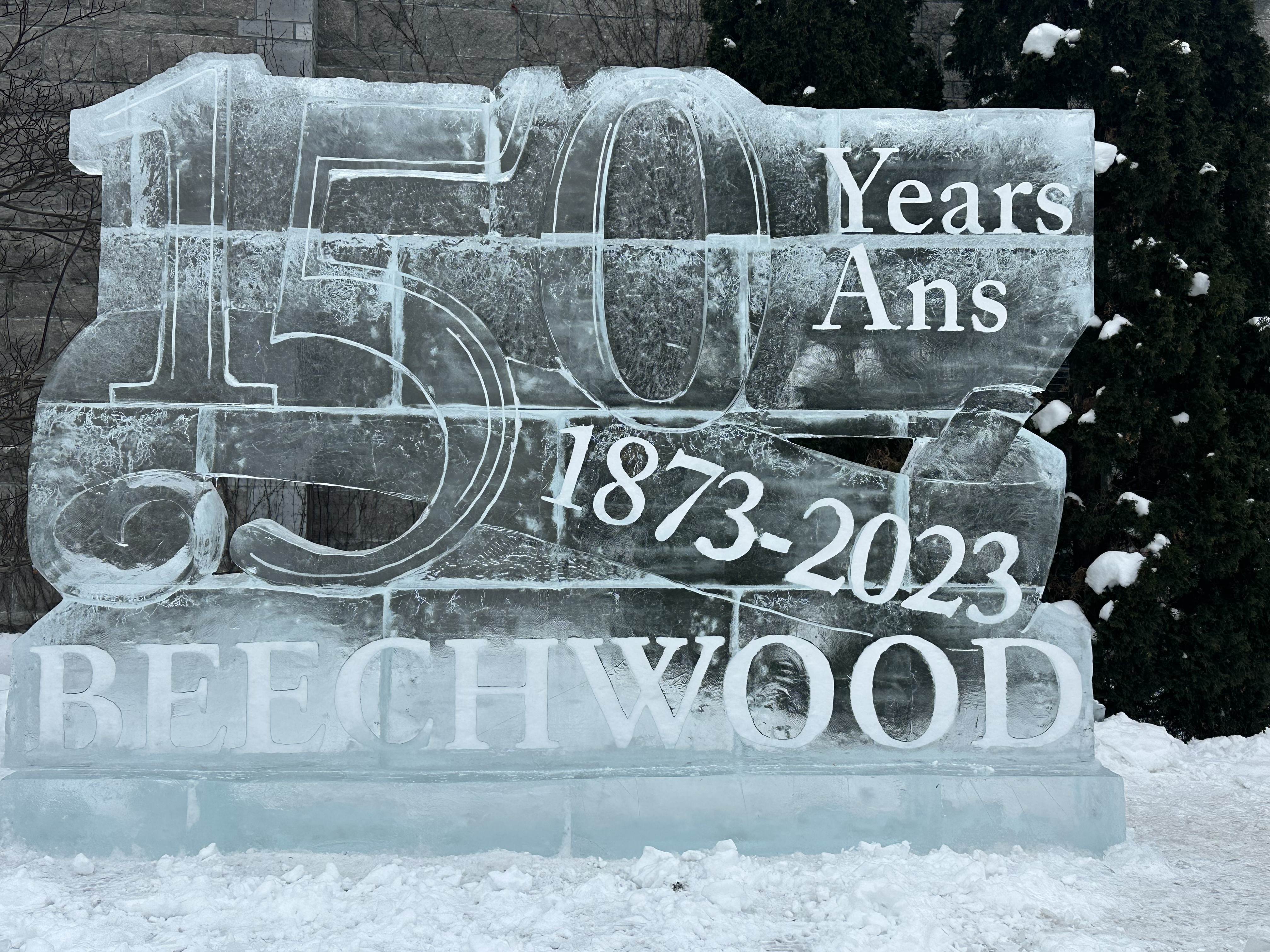 150th anniversary ice