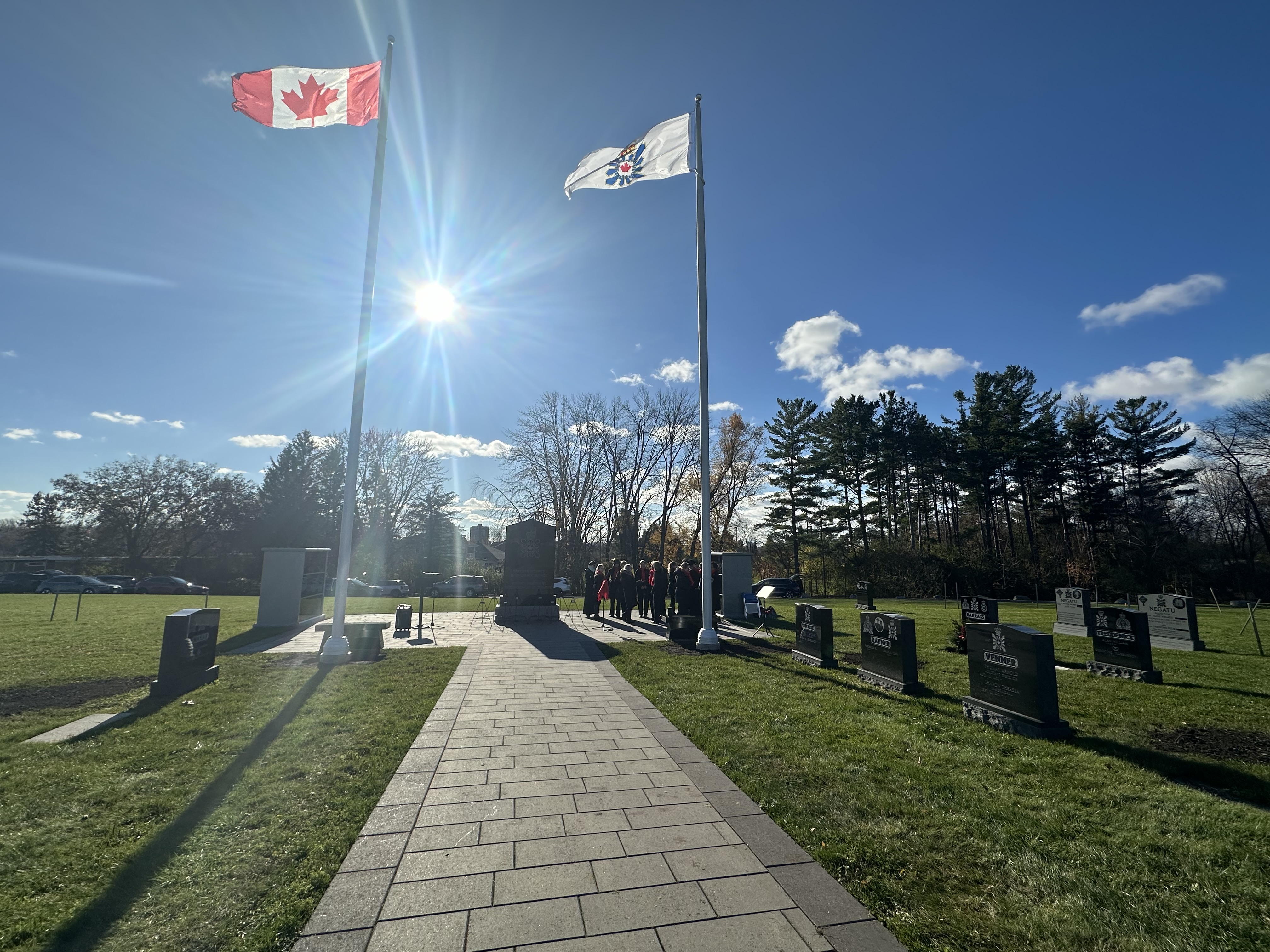 CSIS and Canadian Flag Flying high