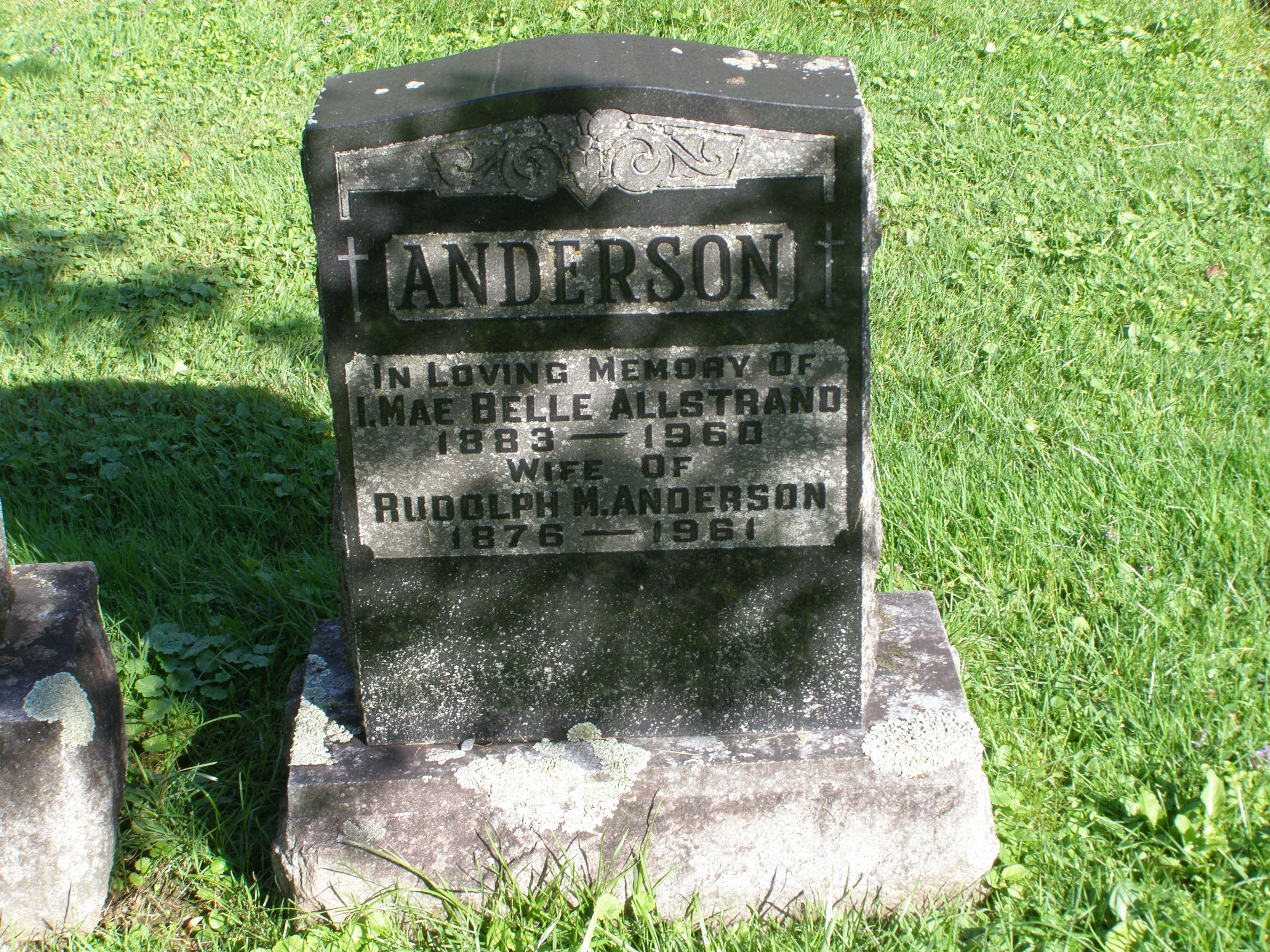 Anderson's grave