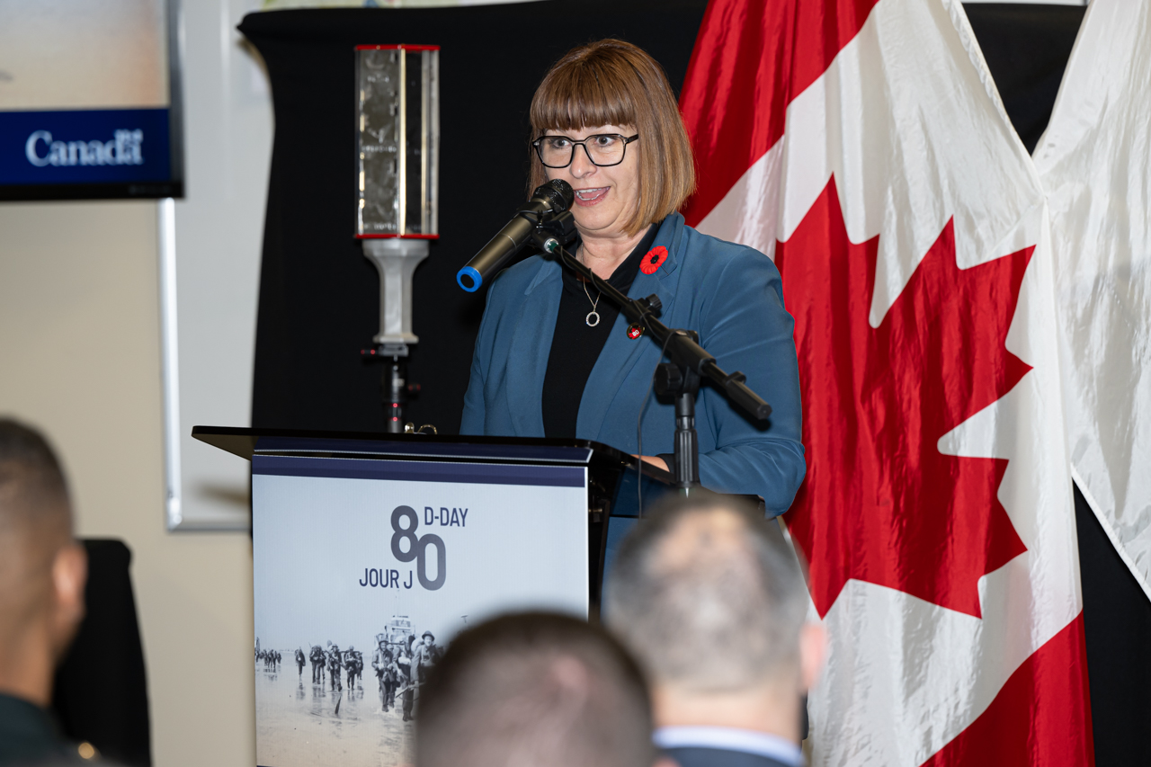 Marie-France Lalonde, the Parliamentary Secretary to the Minister of National Defence and Member of Parliament for Orléans