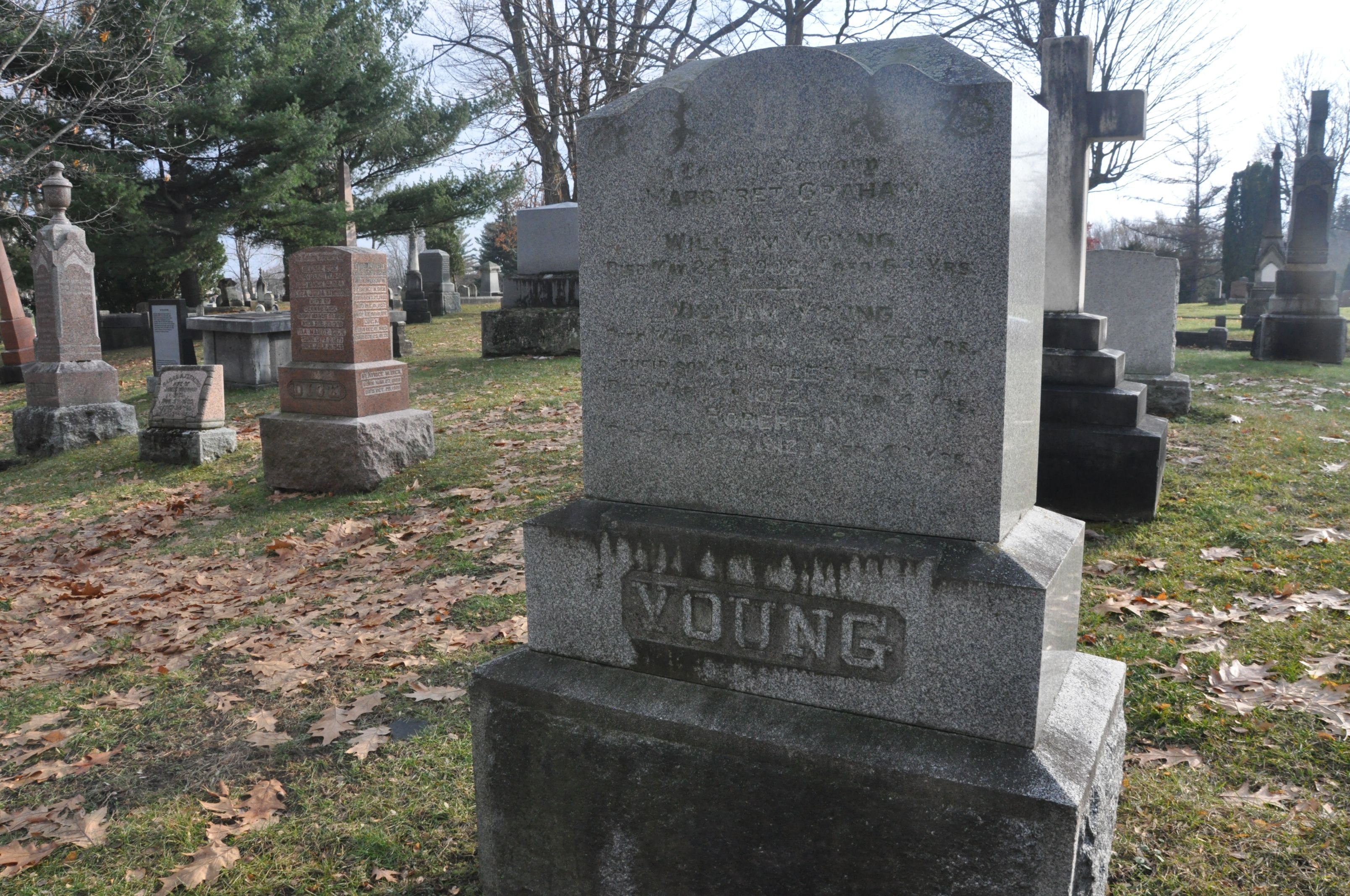 Headstone of William Young
