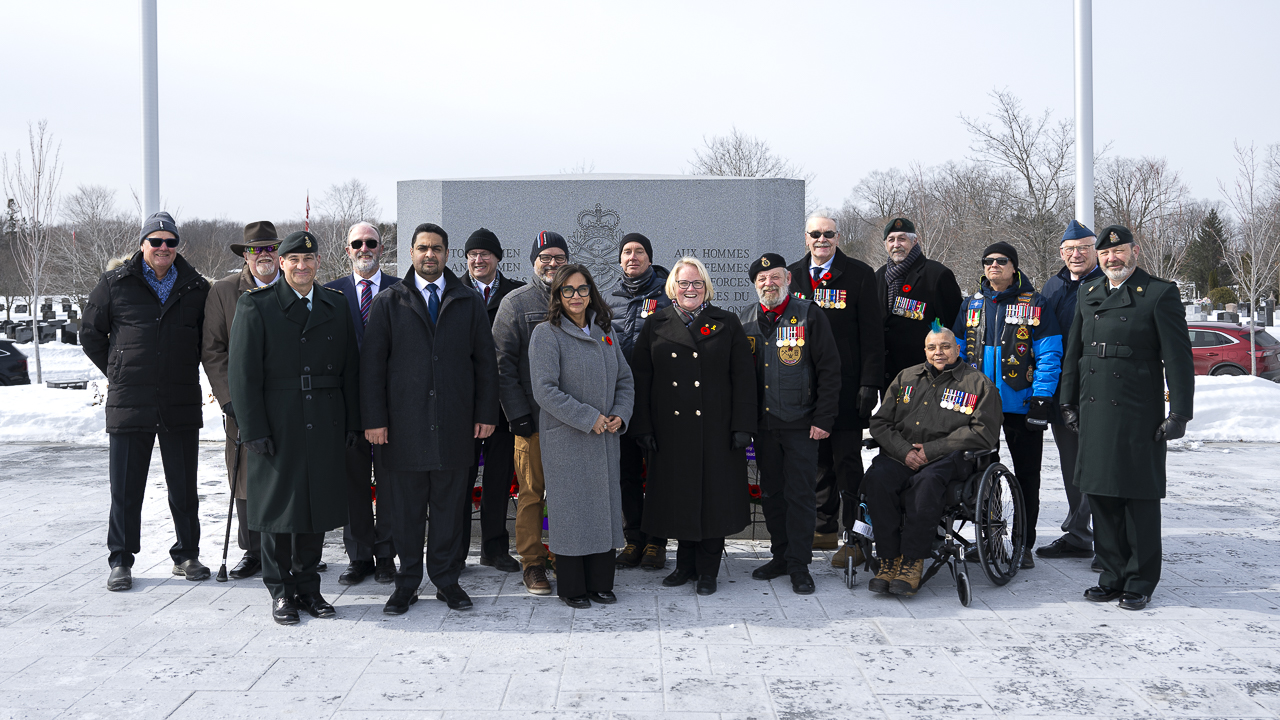 Persian Gulf Veterans of Canada and guest