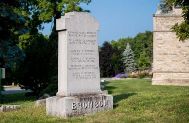 Bronson Headstone