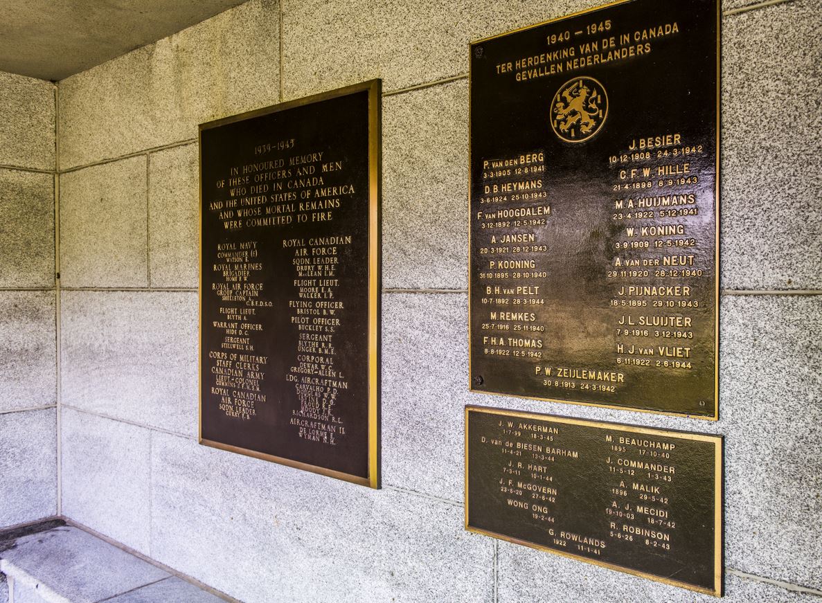 Ottawa Cremation memorial plaques