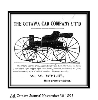 WW Wylie advert