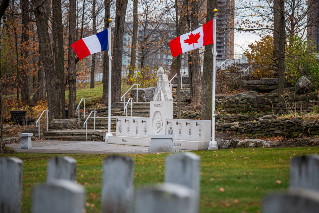 Amicitia France–Canada Monument