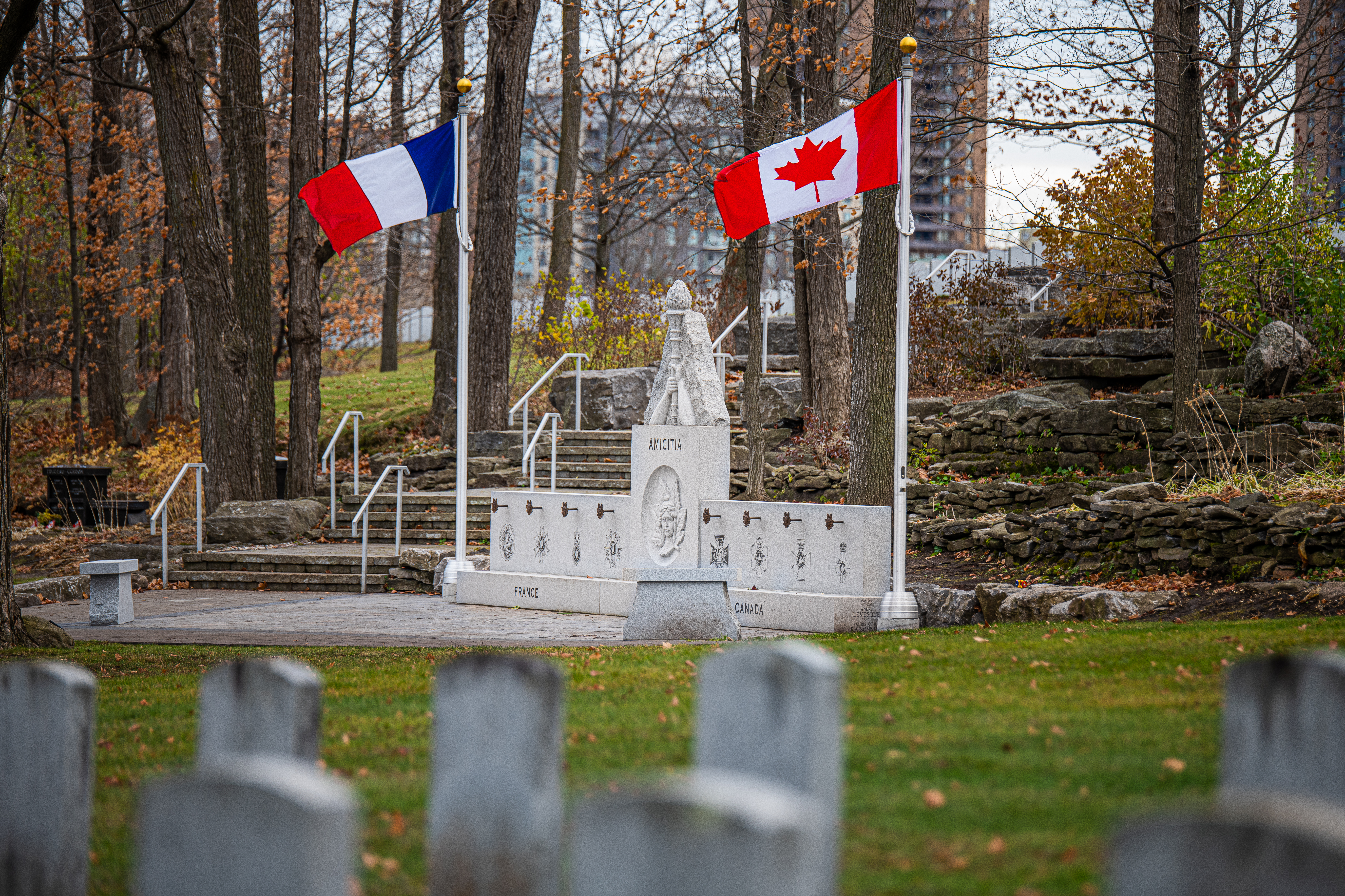 Amicitia France–Canada Monument