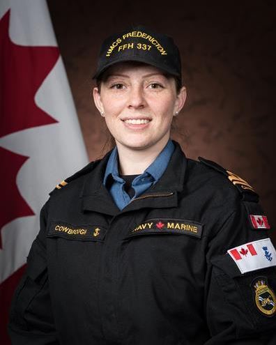 Portrait of Sub Lt. Abbigail Cowbrough