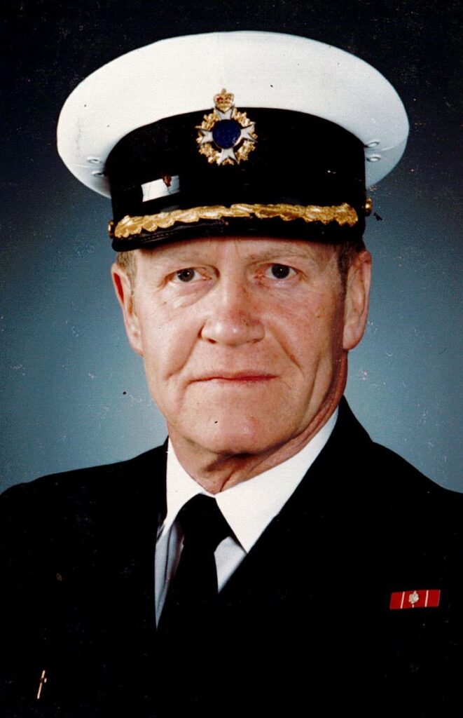 Portrait de LCdr (Retired) Reverend John Franklin Coutts