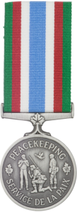Médaille canadienne du maintien de la paix (MCMP)