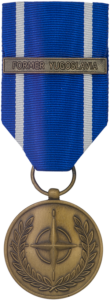 Médaille de l’Organisation du Traité de l'Atlantique Nord pour l'ex-Yougoslavie (OTAN - FY)