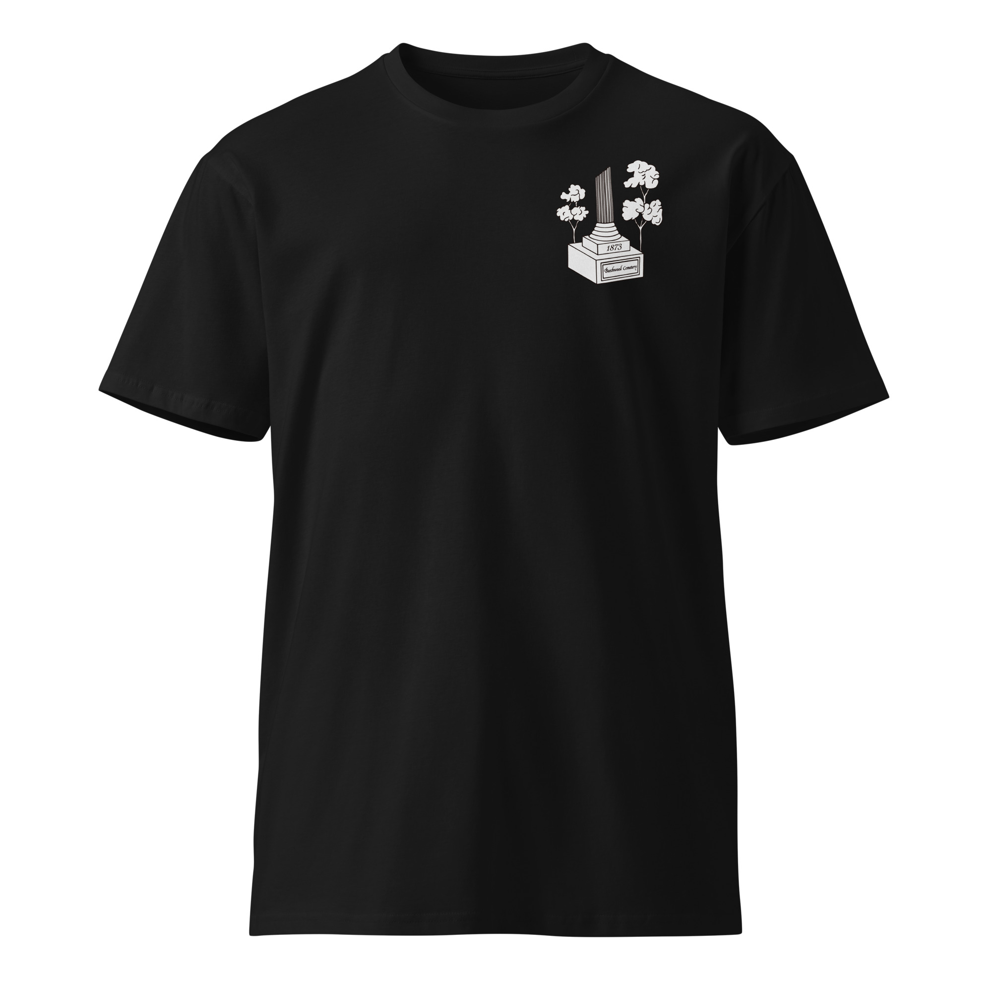 T-shirt unisexe premium-petit logo